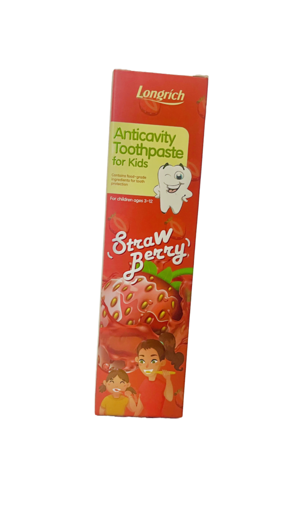 Strawberry toothpaste for children