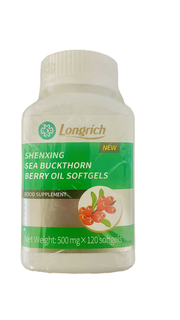 Compléments Longrich : avantages santé holistique 6 capsule dhuile de baie dargousier