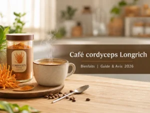 Café cordyceps Longrich : bienfaits, posologie et usage 1 Café cordyceps longrich bienfaits | Guide et Avis 2026